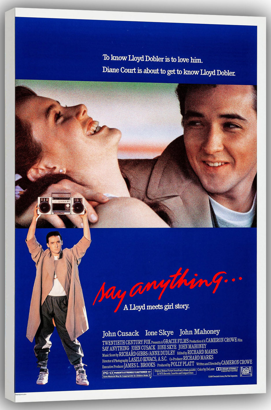 Say Anything Movies(paper and canvas) art poster printing print