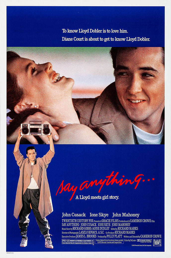 Say Anything Movies(paper and canvas) art poster printing print