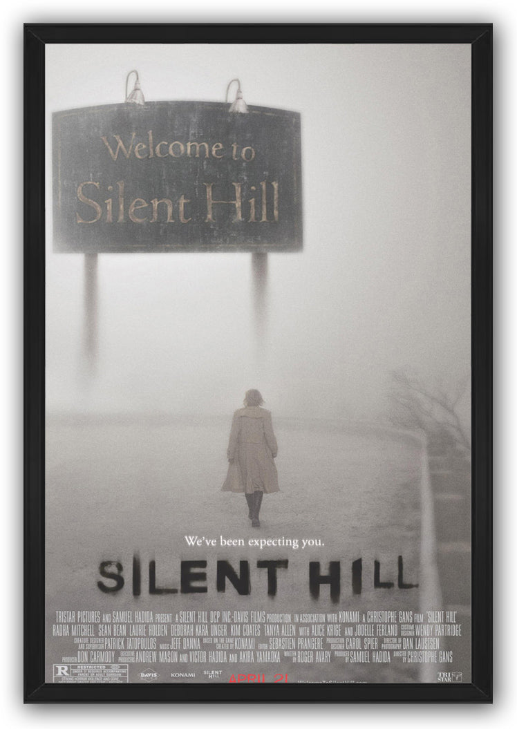 Silent Hill Movies(paper and canvas) art poster printing print