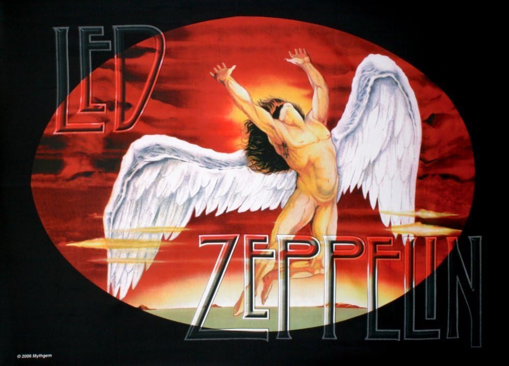 Led Zeppelin Music (Paper and Canvas) Art Poster Printing Print