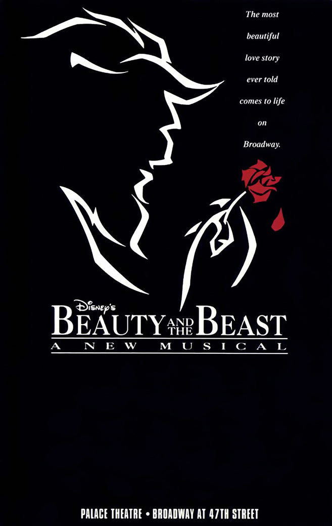 Beauty and The Beast Movies(paper and canvas) art poster printing print