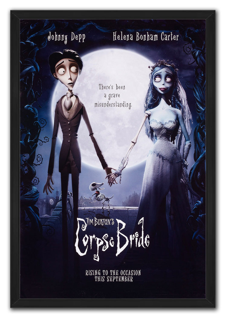 Tim Burton's Corpse Bride Movies(paper and canvas) art poster printing print