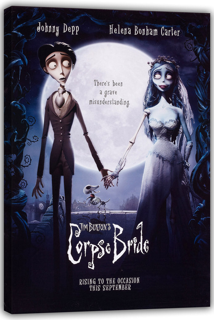 Tim Burton's Corpse Bride Movies(paper and canvas) art poster printing print
