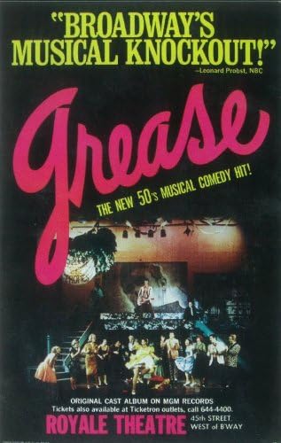 Grease Movies(paper and canvas) art poster printing print