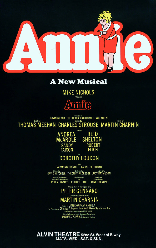 Annie Movies(paper and canvas) art poster printing print