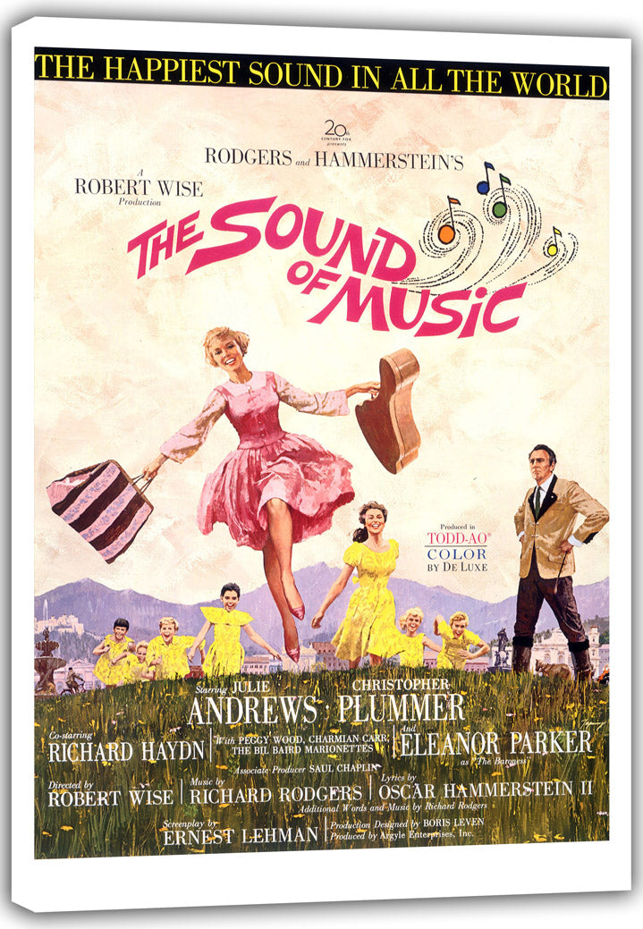 The Sound of Music Movies(paper and canvas) art poster printing print