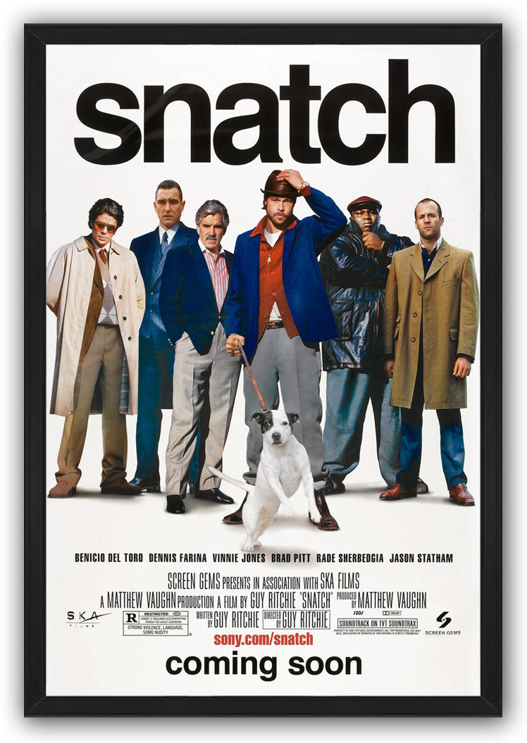 Snatch Movies(paper and canvas) art poster printing print