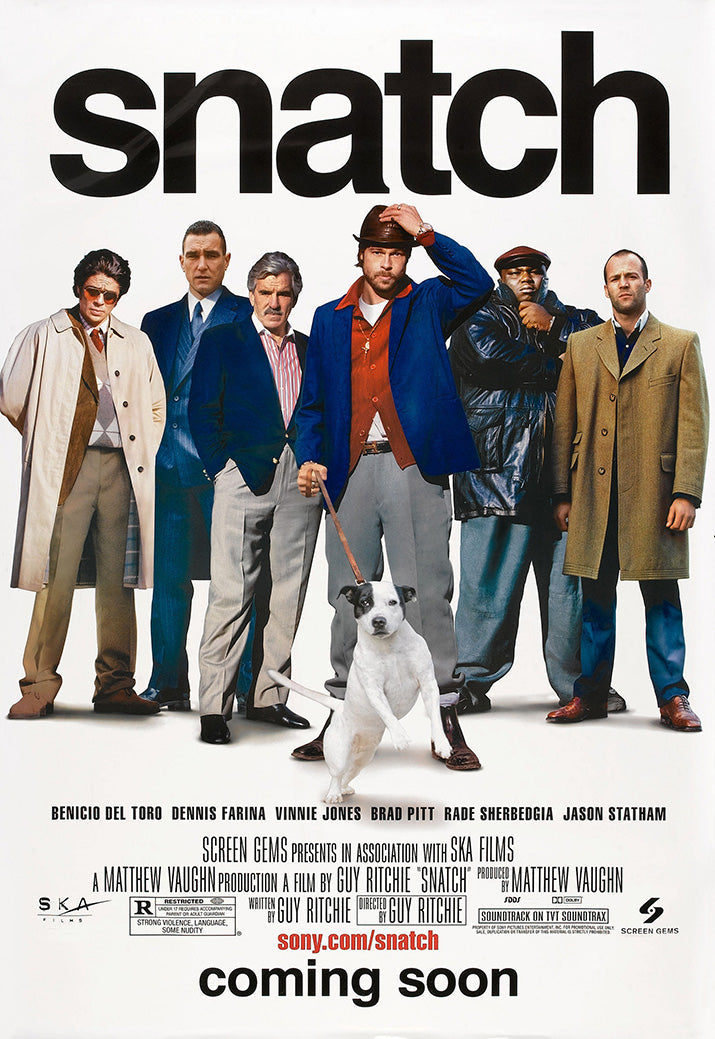 Snatch Movies(paper and canvas) art poster printing print