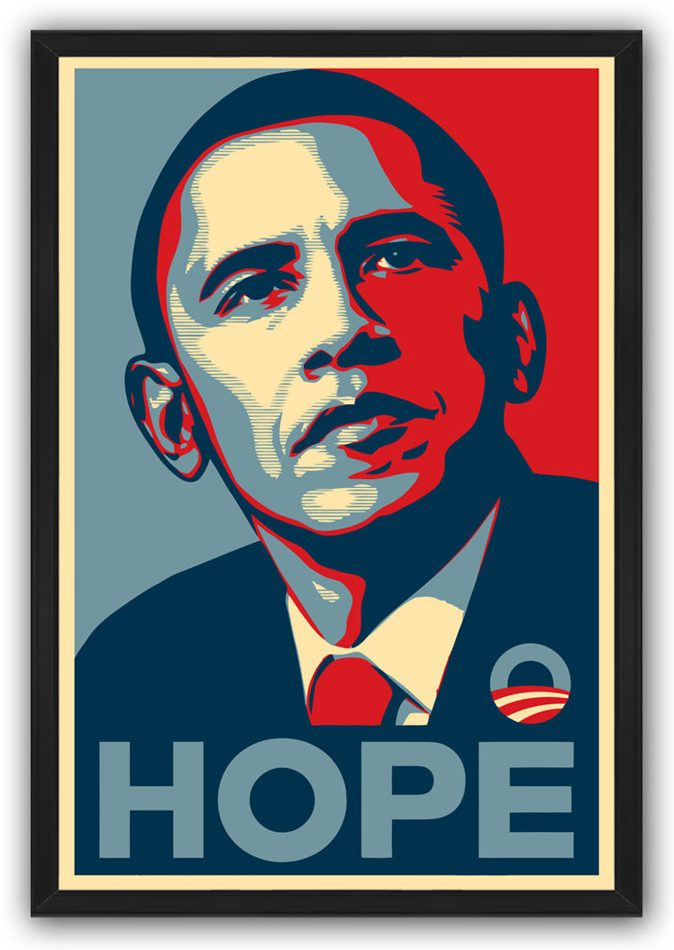 Barack Obama (paper and canvas) art poster printing print