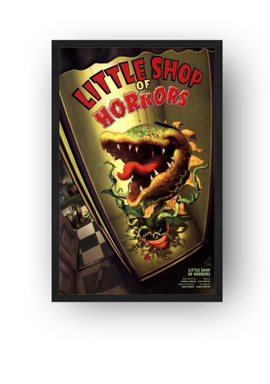 Incline Wholesale Movie Posters Little Shop of Horrors Broadway (Paper and Canvas)Art Poster Printing Print