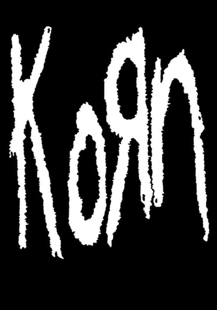 Korn Logo Music (Paper and Canvas) Art Poster Printing Print