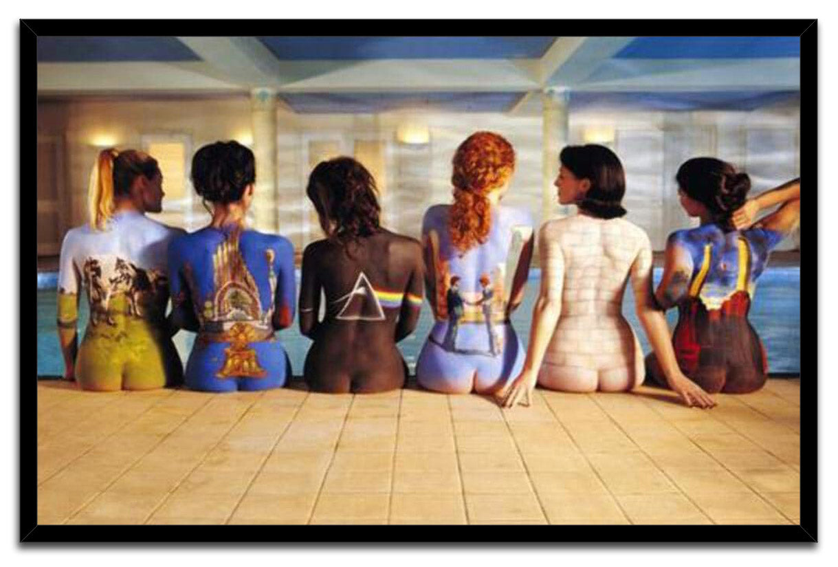 Pink Floyd Back Catalogue Music (Paper and Canvas) Art Poster Printing Print