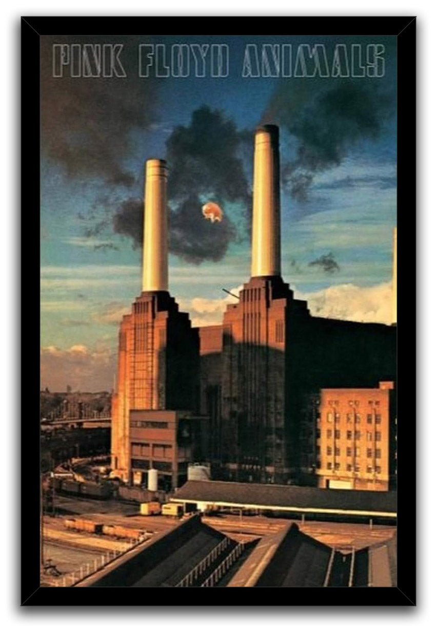 Pink Floyd Animals Music (Paper and Canvas) Art Poster Printing Print