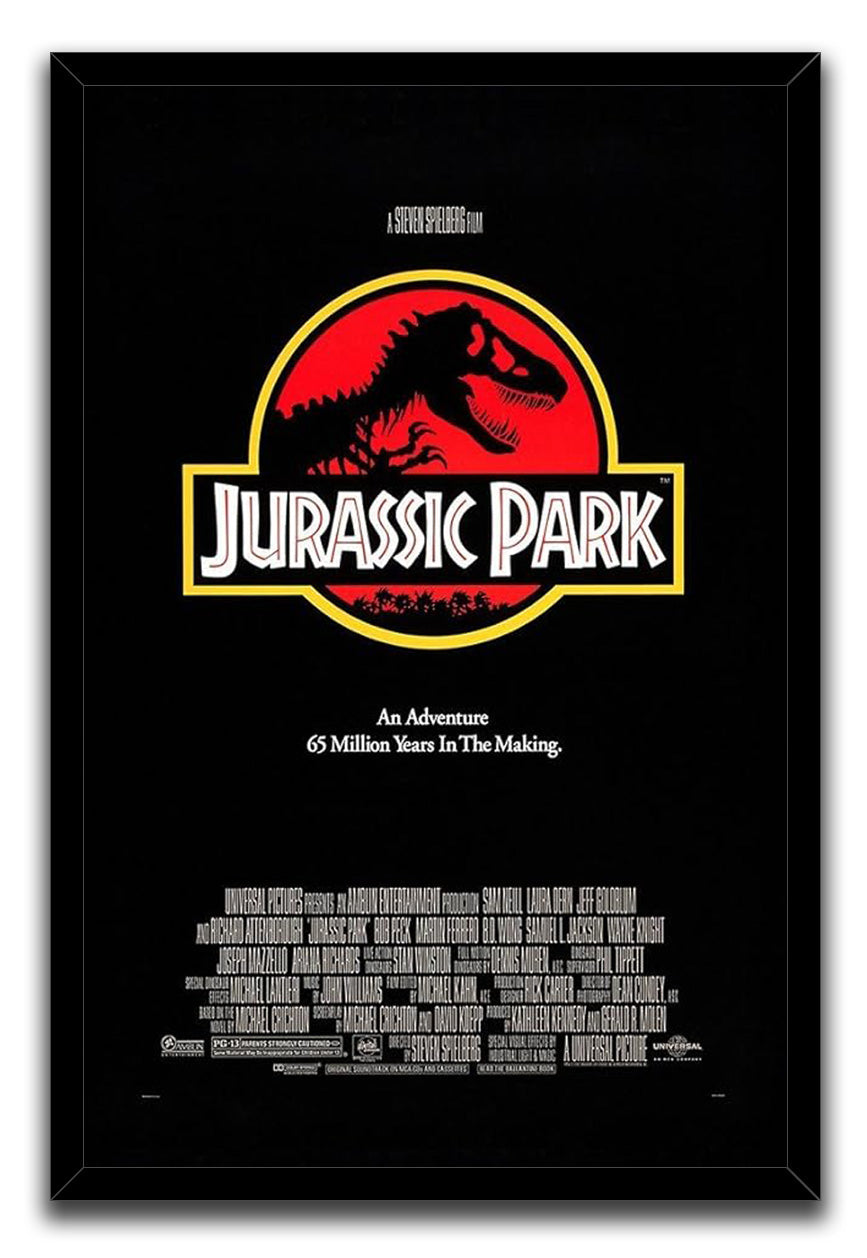 Jurassic Park Movie Poster (paper and canvas) art poster printing print