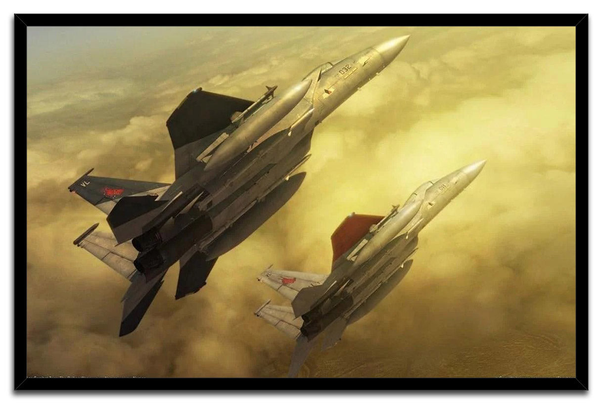 Ace Combat Poster (paper and canvas) art poster printing print