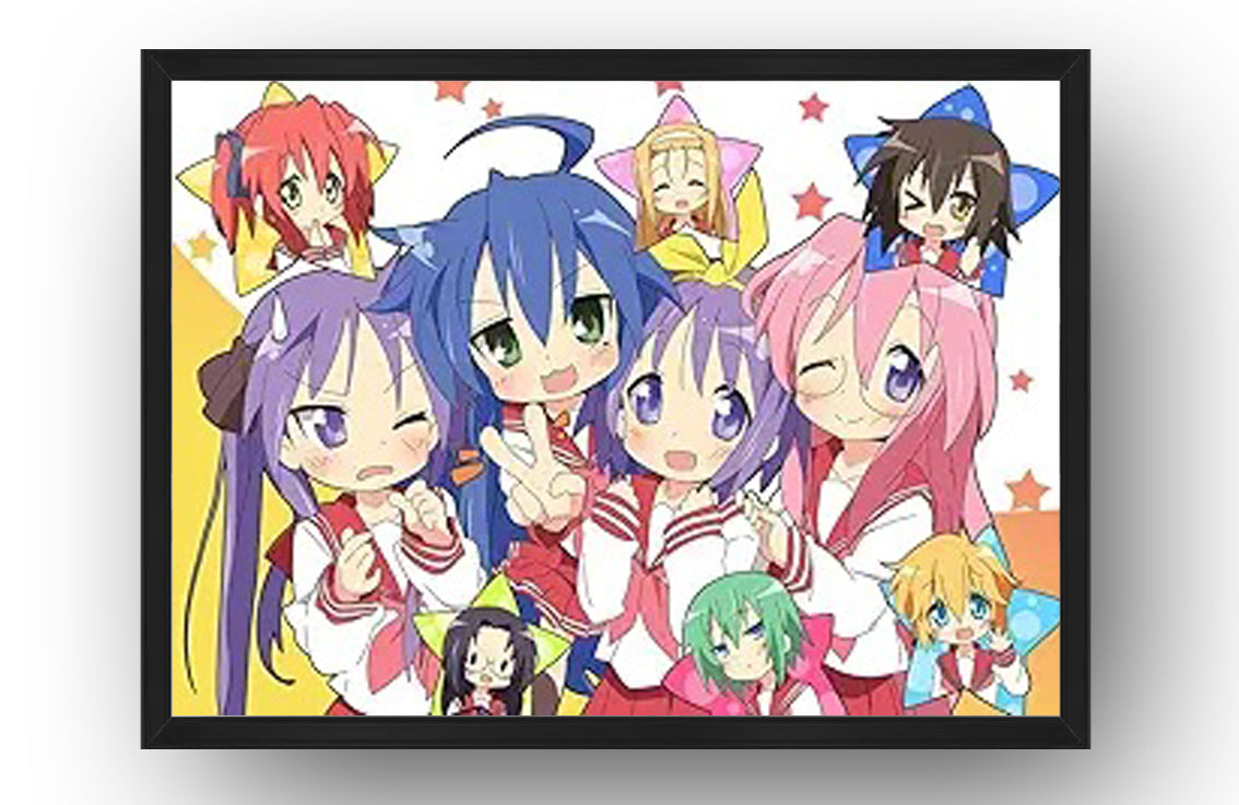 Lucky Star Customized Poster (Paper and Canvas) Art Poster Printing Print