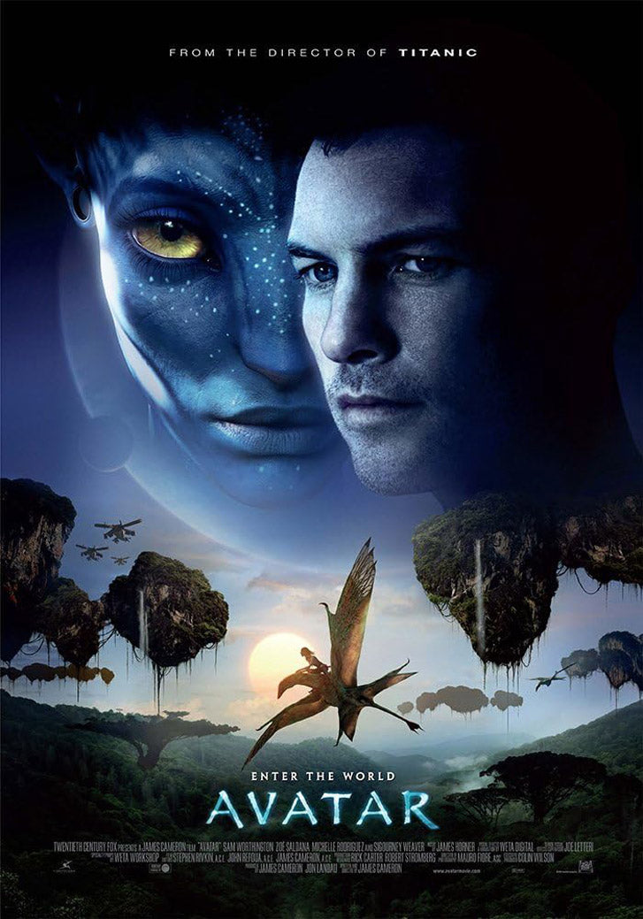 Avatar Movie (Paper and Canvas) Art Poster Printing Print