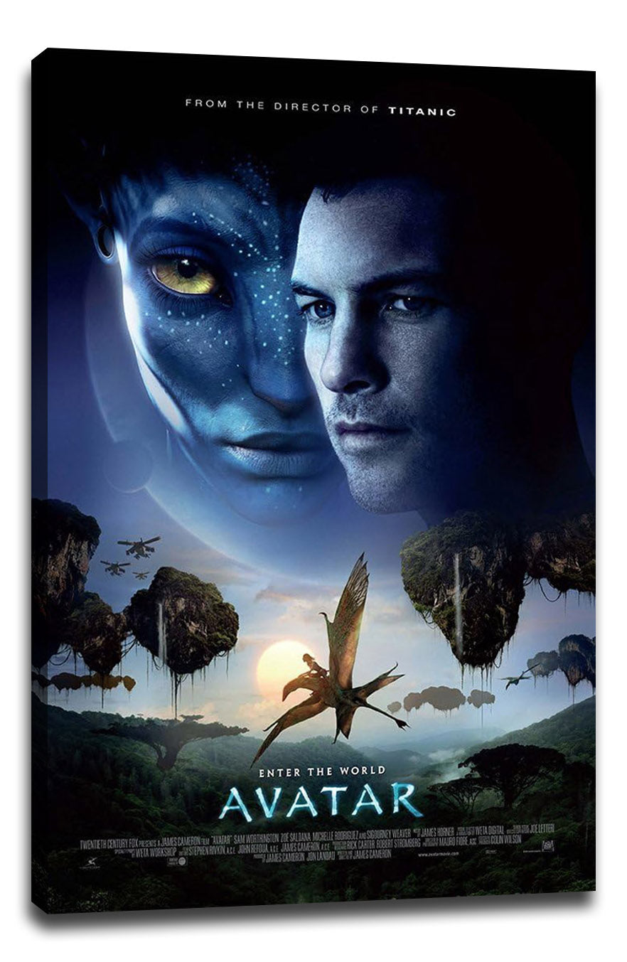Avatar Movie (Paper and Canvas) Art Poster Printing Print