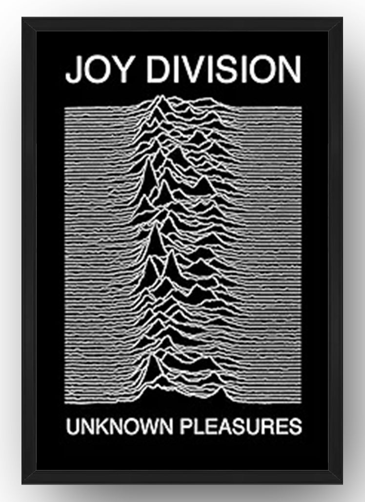 Joy Division Pleasures Poster (Paper and Canvas) Art Poster Printing Print