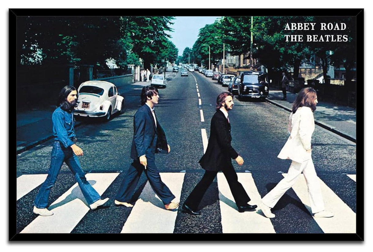 Beatles-Abbey Road Wall Music (Paper and Canvas) Art Poster Printing Print