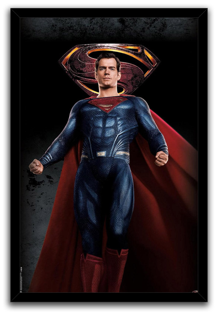DC Comics Movie - Justice League - Superman Movie (Paper and Canvas) Art Poster Printing Print