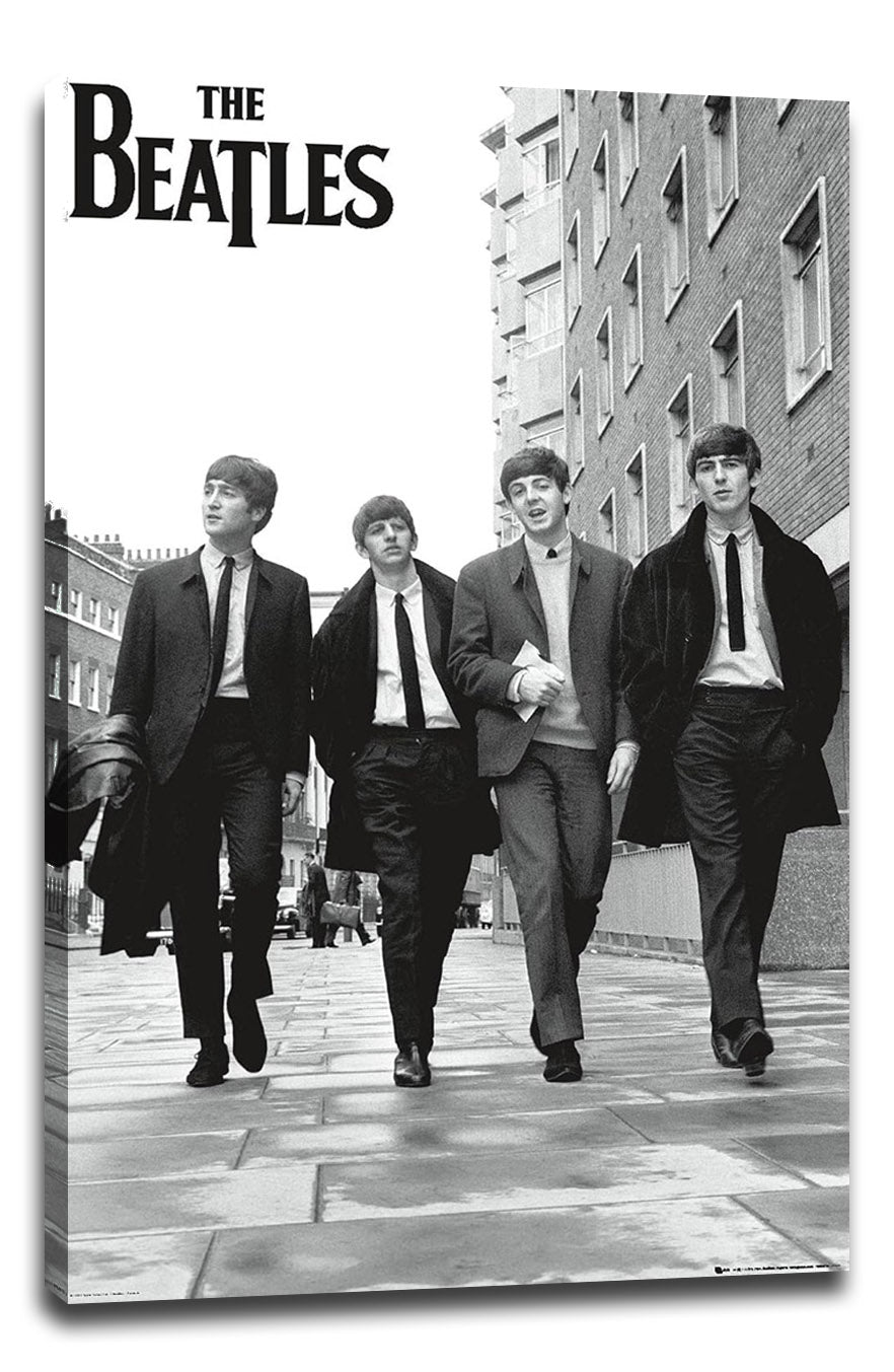 The Beatles - In London Wall Music (Paper and Canvas) Art Poster Printing Print