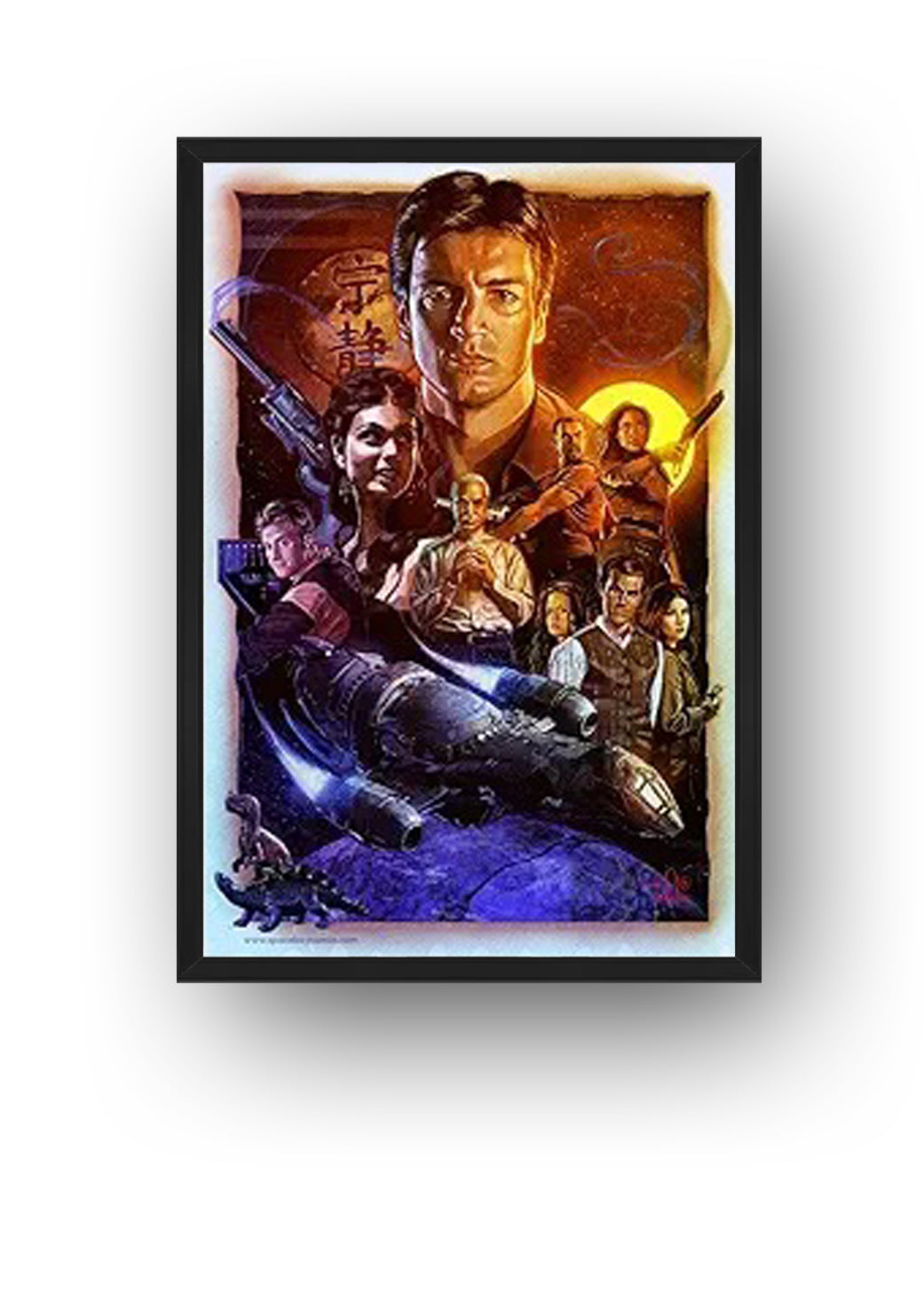 Firefly Classic TV Series Poster (Paper and Canvas) Art Poster Printing Print