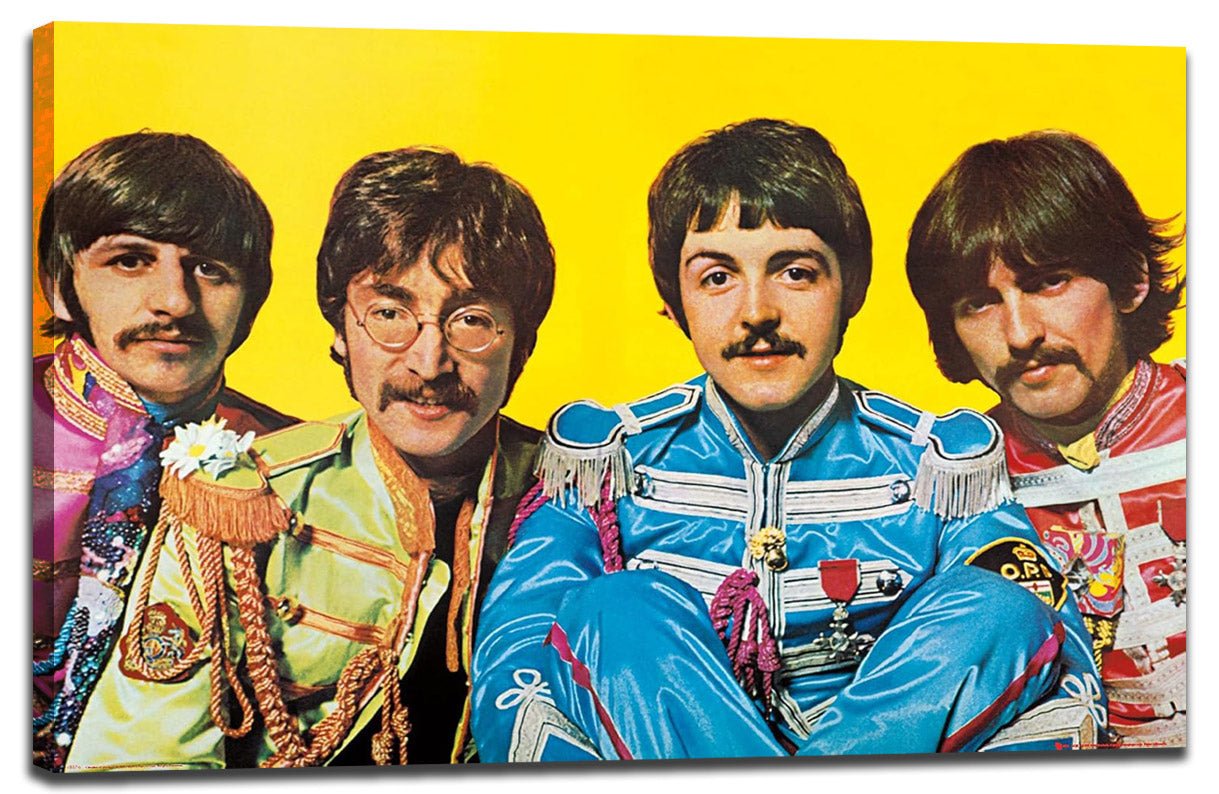 The Beatles - Lonely Hearts Wall Music (Paper and Canvas) Art Poster Printing Print