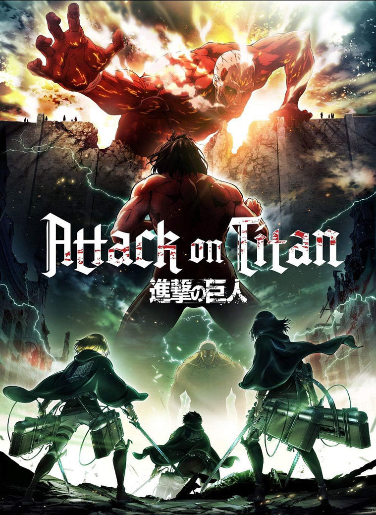 Shingeki no Kyojin Attack on Titan Anime (Paper and Canvas) Art Poster Printing Print B004008U2Q