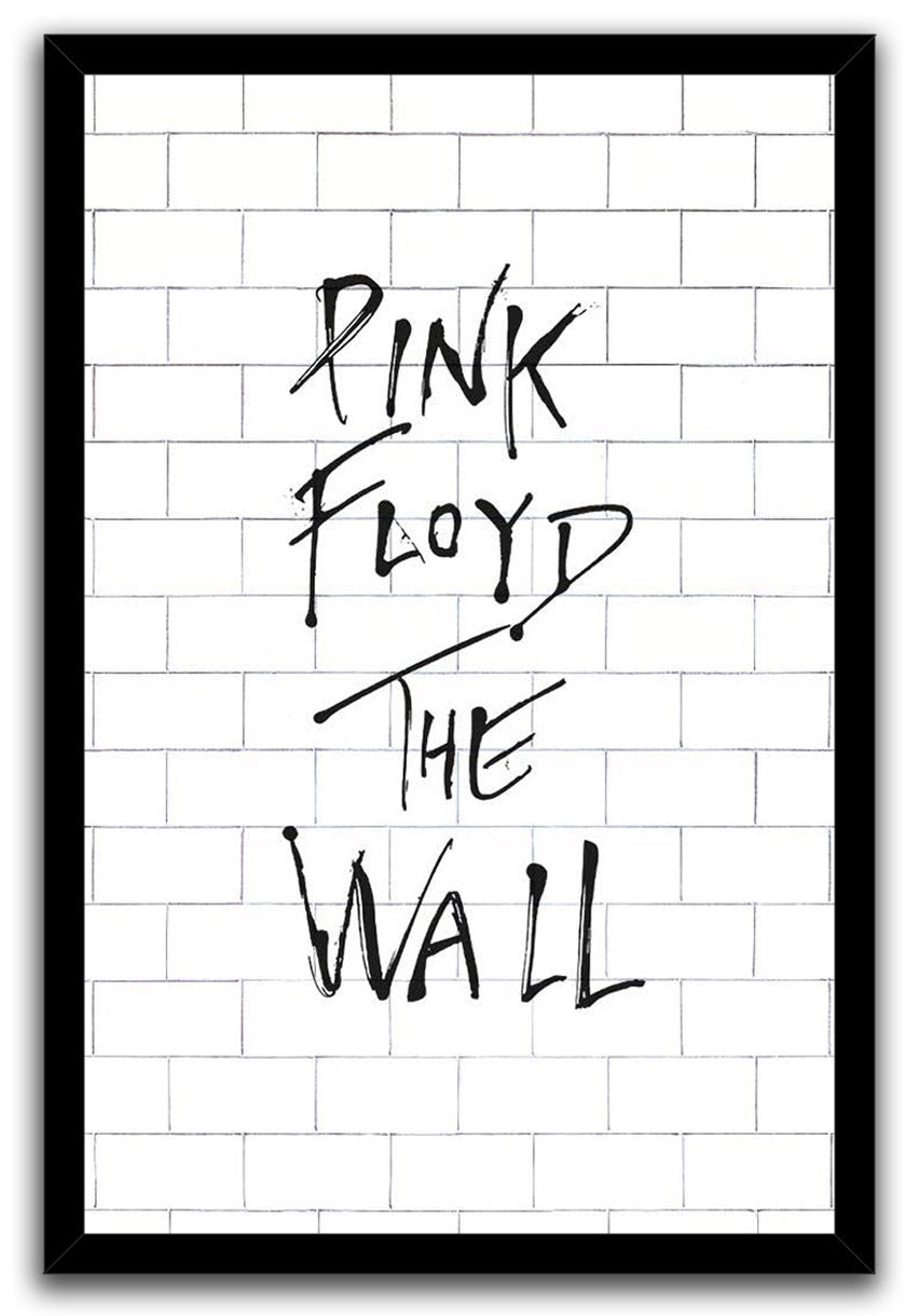 Pink Floyd The Wall-(Album Cover - The Wall) Music (Paper and Canvas) Art Poster Printing Print