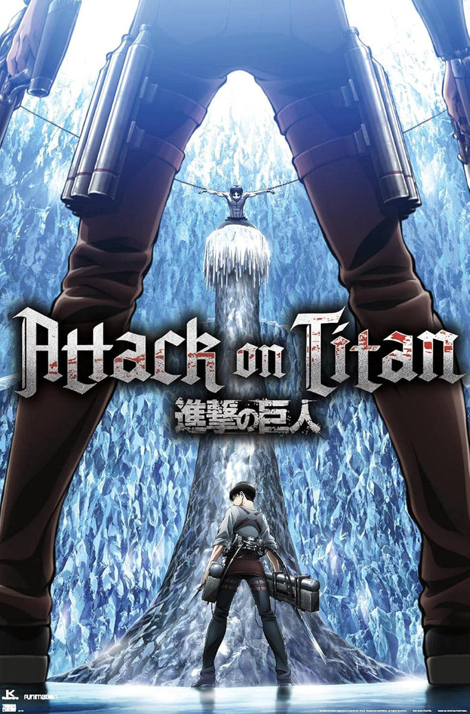 Attack on Titan: Season 3-Chains Anime (Paper and Canvas) Art Poster Printing Print