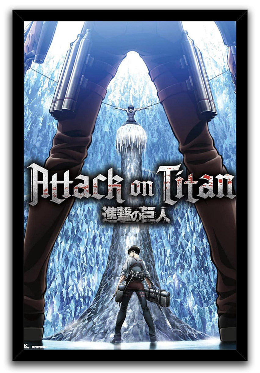 Attack on Titan: Season 3-Chains Anime (Paper and Canvas) Art Poster Printing Print