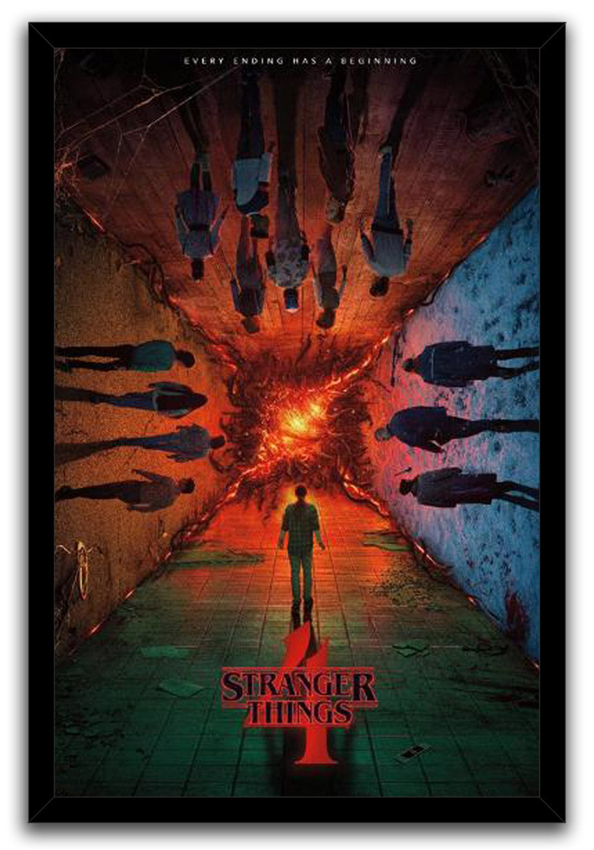 Stranger Things: Season 4 TV Series (Paper and Canvas) Art Poster Printing Print