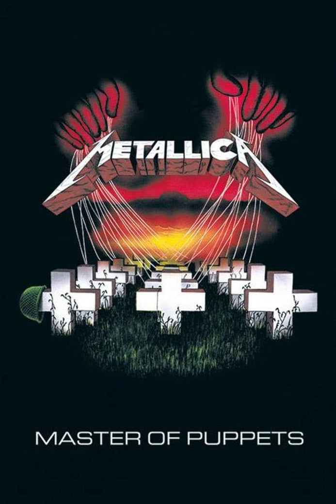 Metallica Master of Puppets Album Music (Paper and Canvas) Art Poster Printing Print