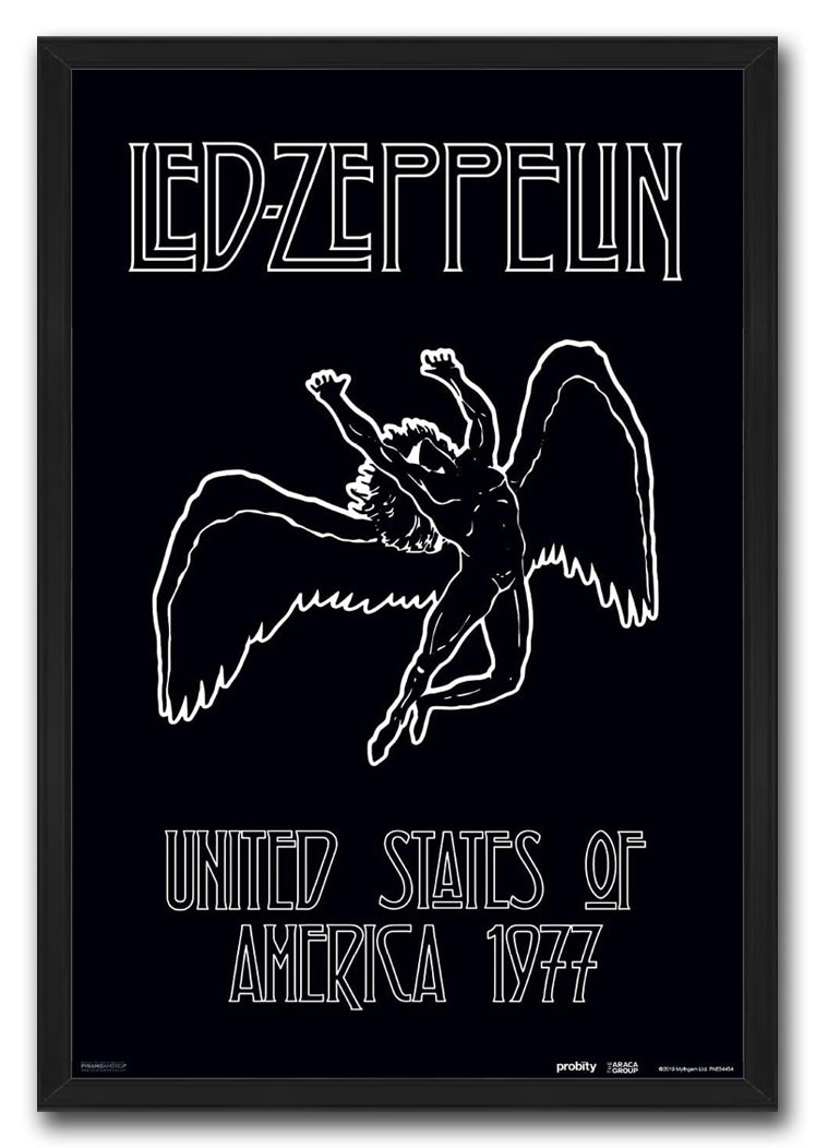 Led Zeppelin Music (Paper and Canvas) Art Poster Printing Print