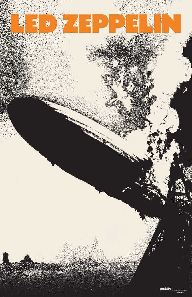 Led Zeppelin Music (Paper and Canvas) Art Poster Printing Print