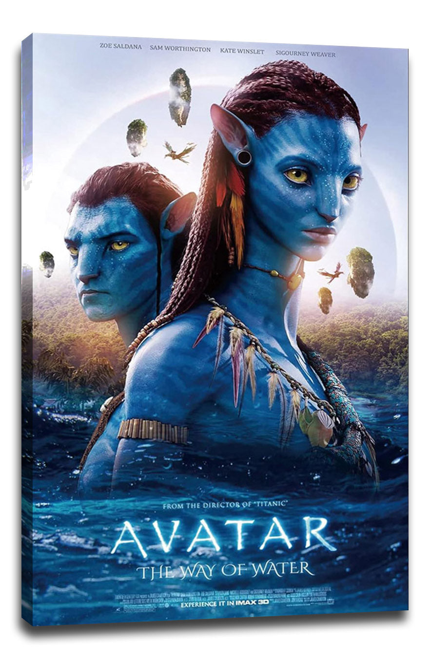 Avatar The Way of Water Movie (Paper and Canvas) Art Poster Printing Print