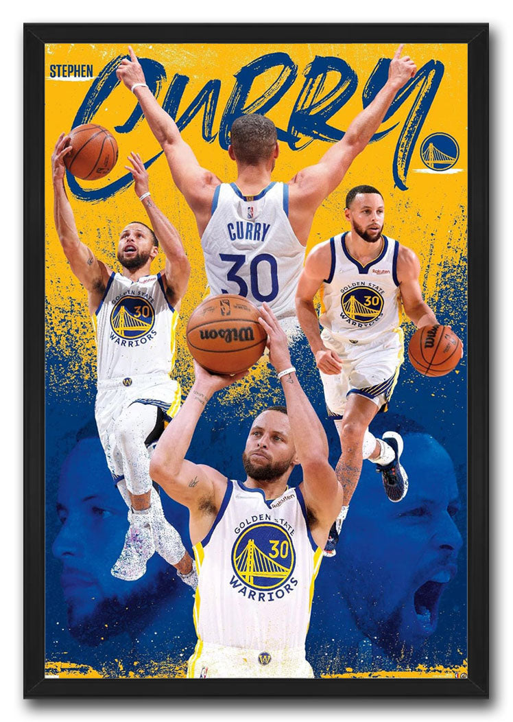 NBA Golden State Warriors - Stephen Curry NBA (Paper and Canvas) Art Poster Printing Print
