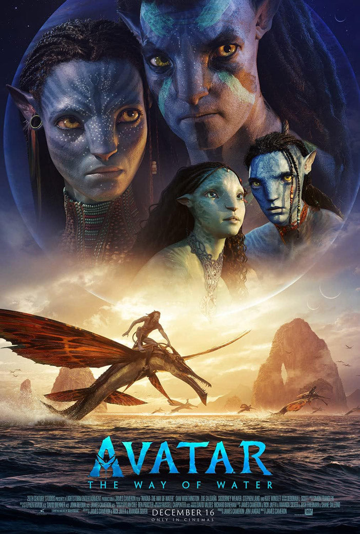 Avatar 2: The Way of Water Movie (Paper and Canvas) Art Poster Printing Print
