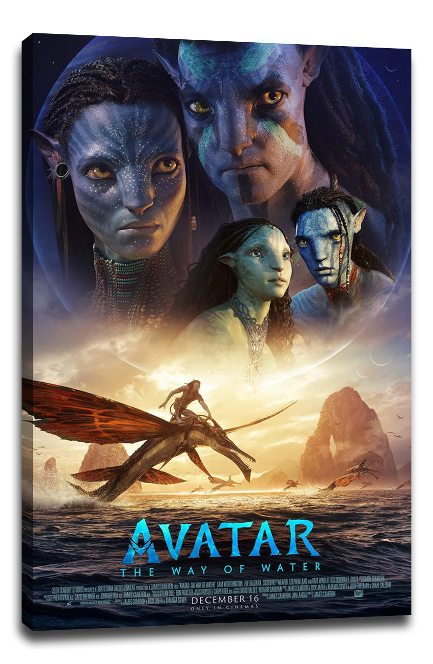 Avatar 2: The Way of Water Movie (Paper and Canvas) Art Poster Printing Print