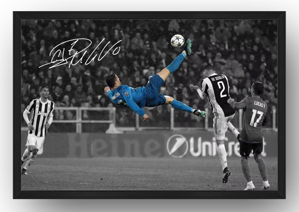 Soccer Star Poster (Paper and Canvas) Art Poster Printing Print