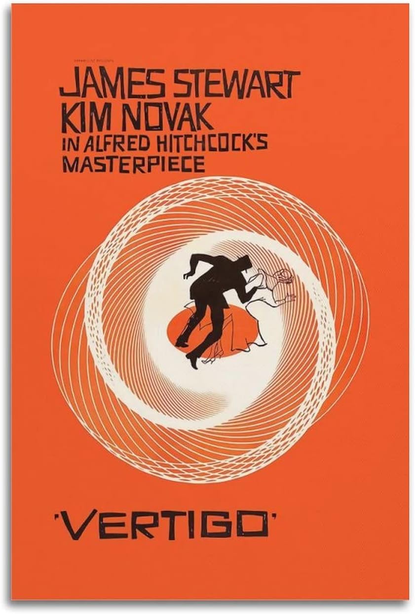 Vertigo Movie Poster Decorative Painting (paper and canvas) art poster printing print