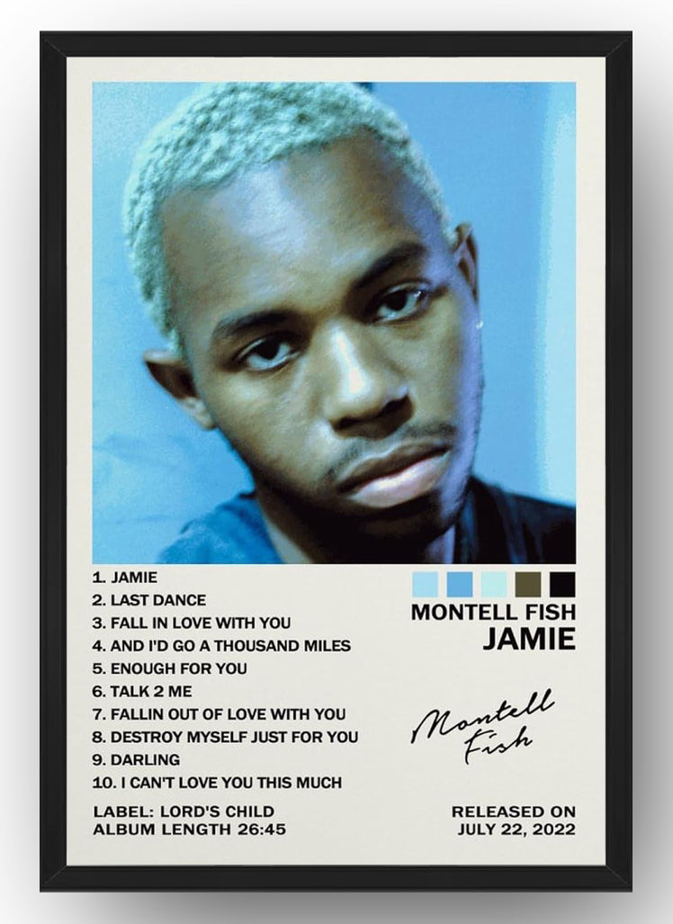 Jamie Poster Wall Art Living Room Bedroom (Paper and Canvas) Art Poster Printing Print