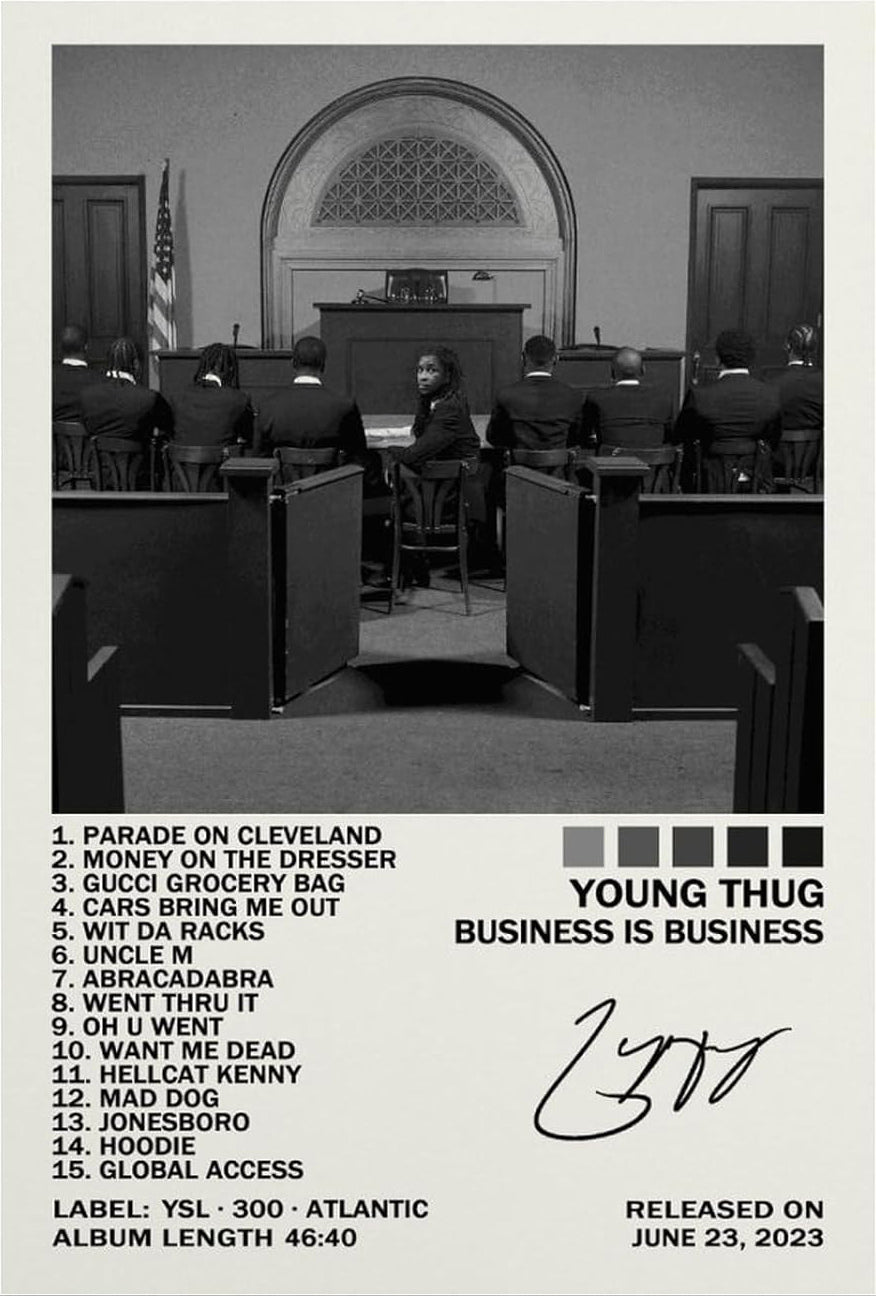 Business Is Business Poster (paper and canvas) art poster printing print