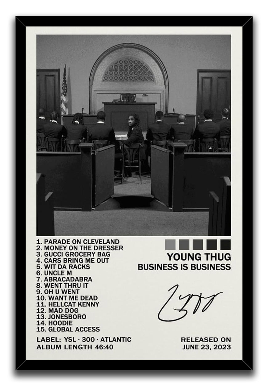 Business Is Business Poster (paper and canvas) art poster printing print