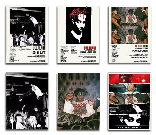 Playboi Carti Album Cover Posters (Paper and Canvas) Art Poster Printing Print