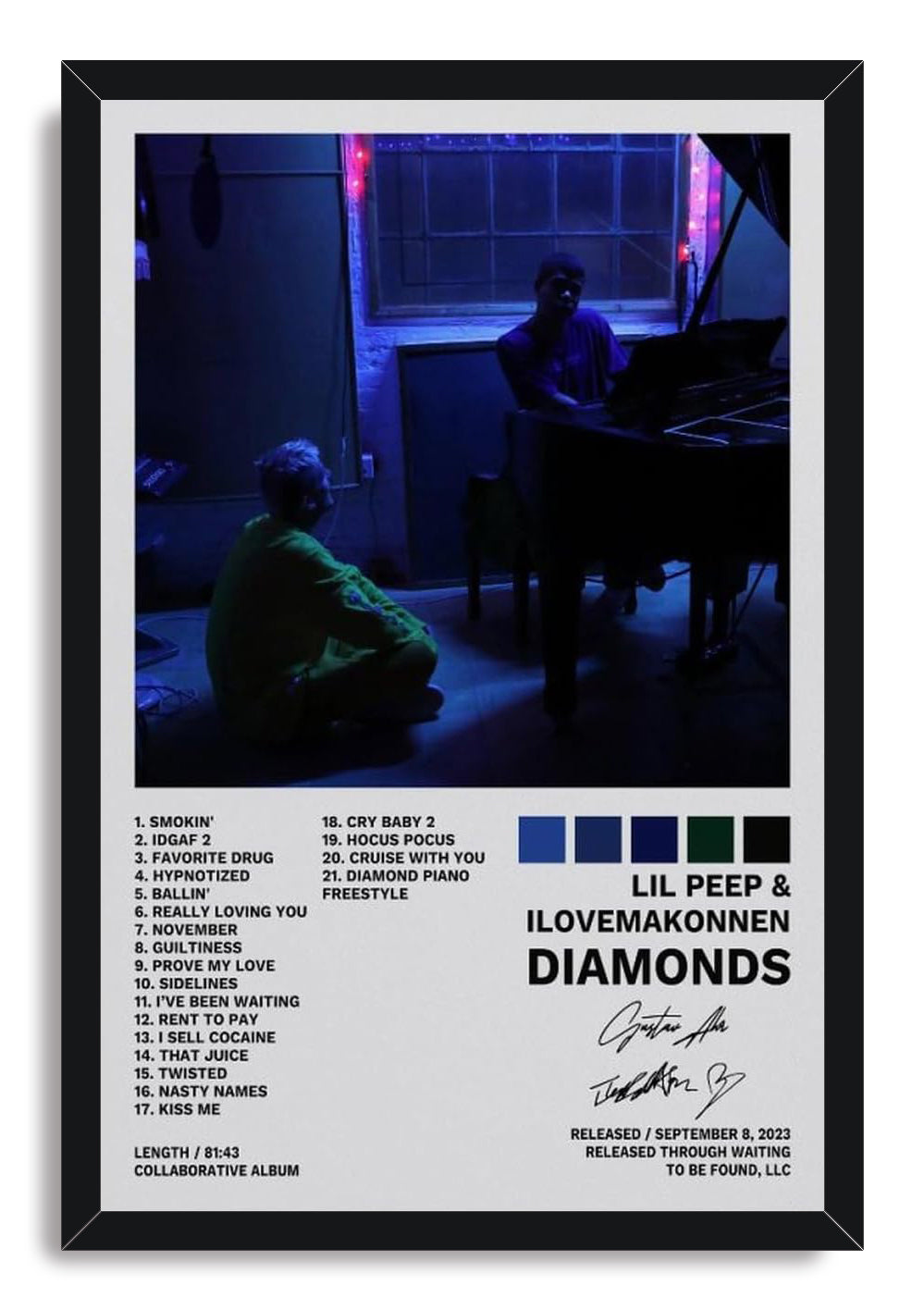 Lil Diamonds Album Cover Decorative Painting Wall Posters (paper and canvas) art poster printing print