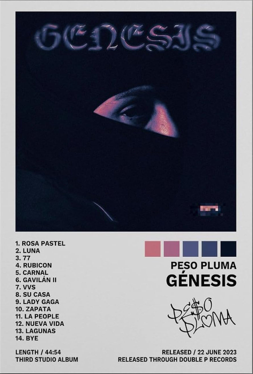 Genesis Album Cover Art Wall Posters And Picture (Paper and Canvas) Art Poster Printing Print