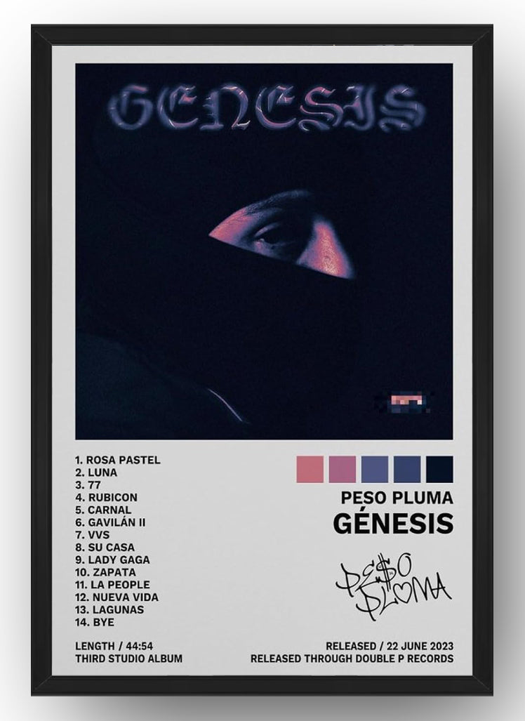 Genesis Album Cover Art Wall Posters And Picture (Paper and Canvas) Art Poster Printing Print