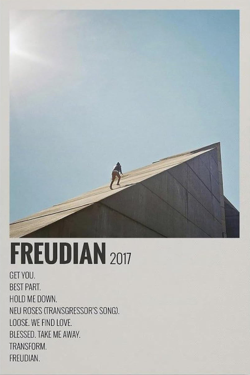 Daniel Caesar Poster Freud Poster Decoration (Paper and Canvas) Art Poster Printing Print